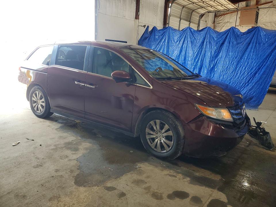 62095116 :رقم المزاد ، 5FNRL5H62GB136095 vin ، 2016 Honda Odyssey مزاد بيع
