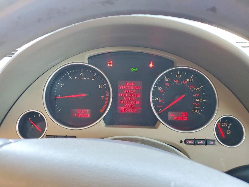 2004 Audi A4 მანქანა იყიდება აუქციონზე, vin: WAUAC48H54K012861, აუქციონის ნომერი: 62678026