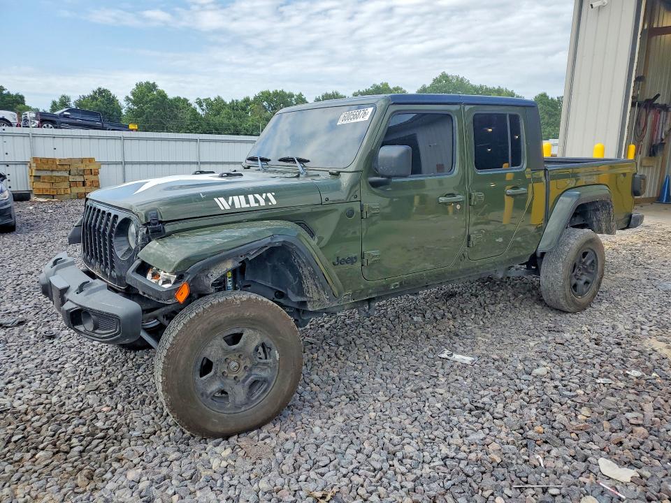 2021 Jeep Gladiator მანქანა იყიდება აუქციონზე, vin: 1C6HJTAG3ML570986, აუქციონის ნომერი: 60056876