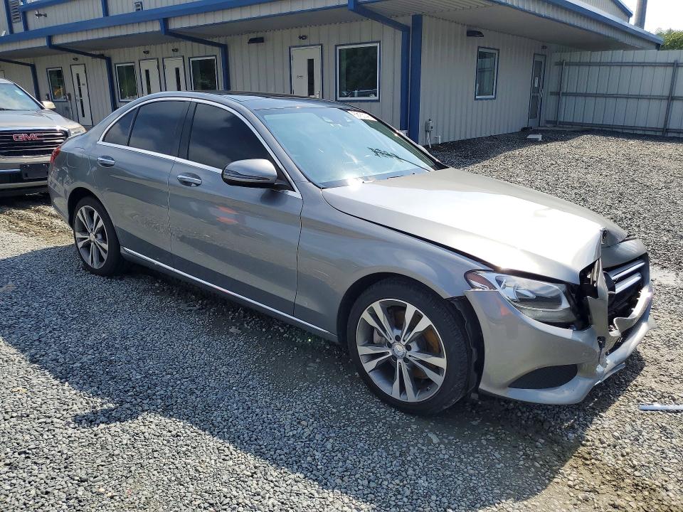 2016 Mercedes-benz C მანქანა იყიდება აუქციონზე, vin: WDDWF4KB3GR171089, აუქციონის ნომერი: 60183146