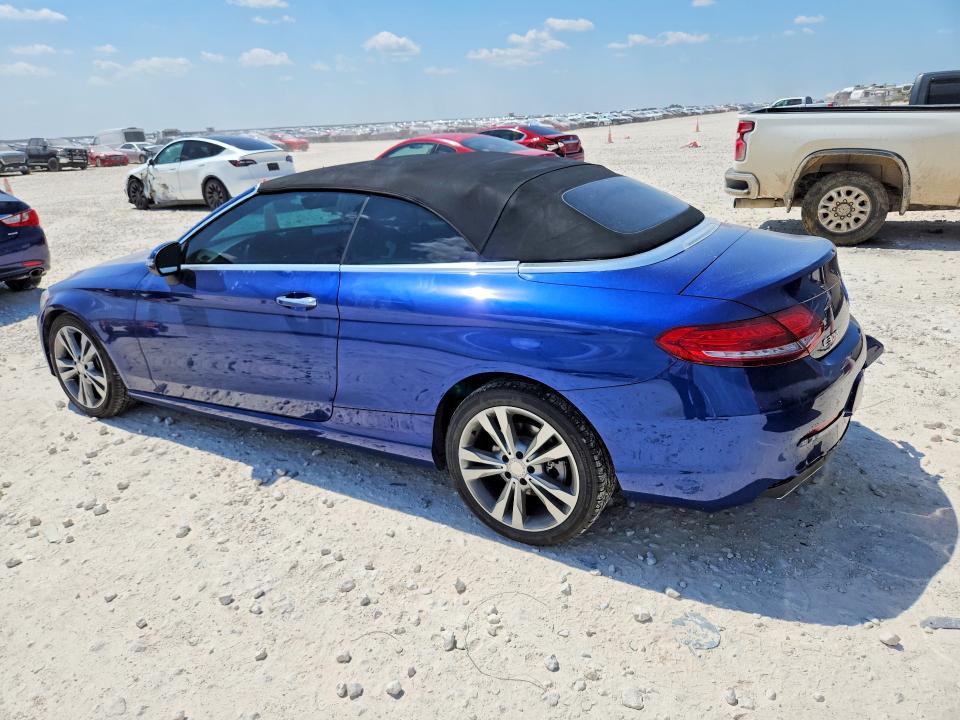 62455036 :رقم المزاد ، WDDWK4KB3HF440903 vin ، 2017 Mercedes-benz C مزاد بيع