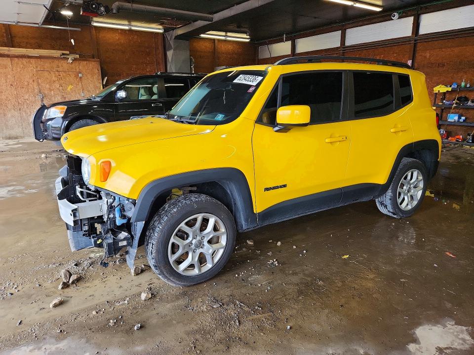 62845336 :رقم المزاد ، ZACCJBBT6GPD09120 vin ، 2016 Jeep Renegade مزاد بيع