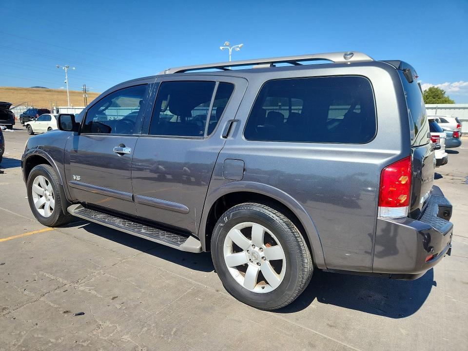 61764476 :رقم المزاد ، 5N1AA08C68N600788 vin ، 2008 Nissan Armada مزاد بيع