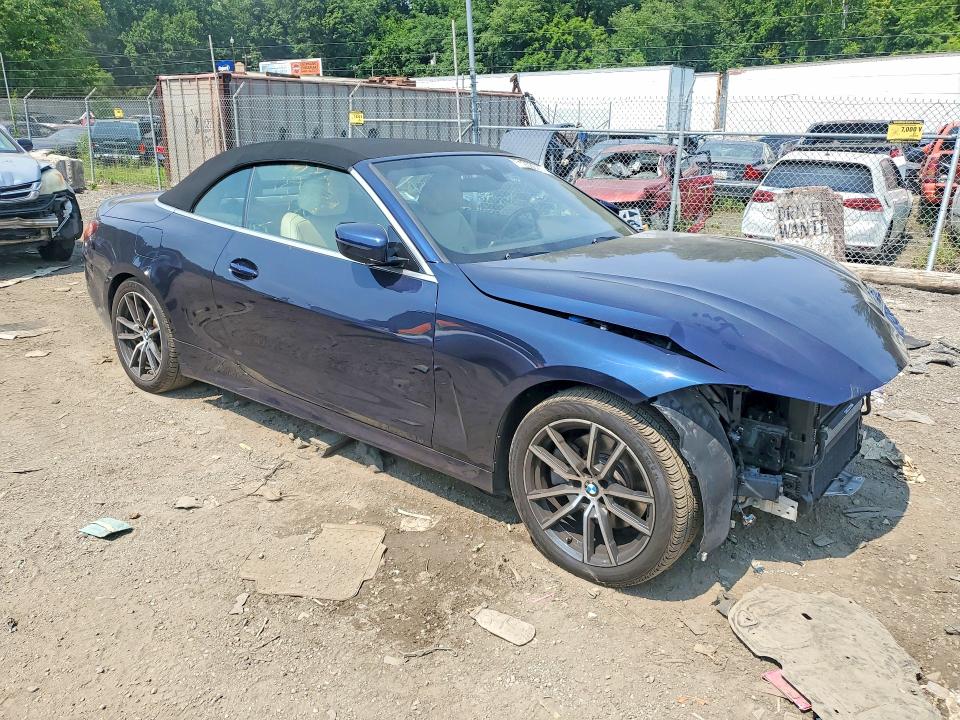 61208016 :رقم المزاد ، WBA23AT04NCJ52531 vin ، 2022 Bmw 430i مزاد بيع