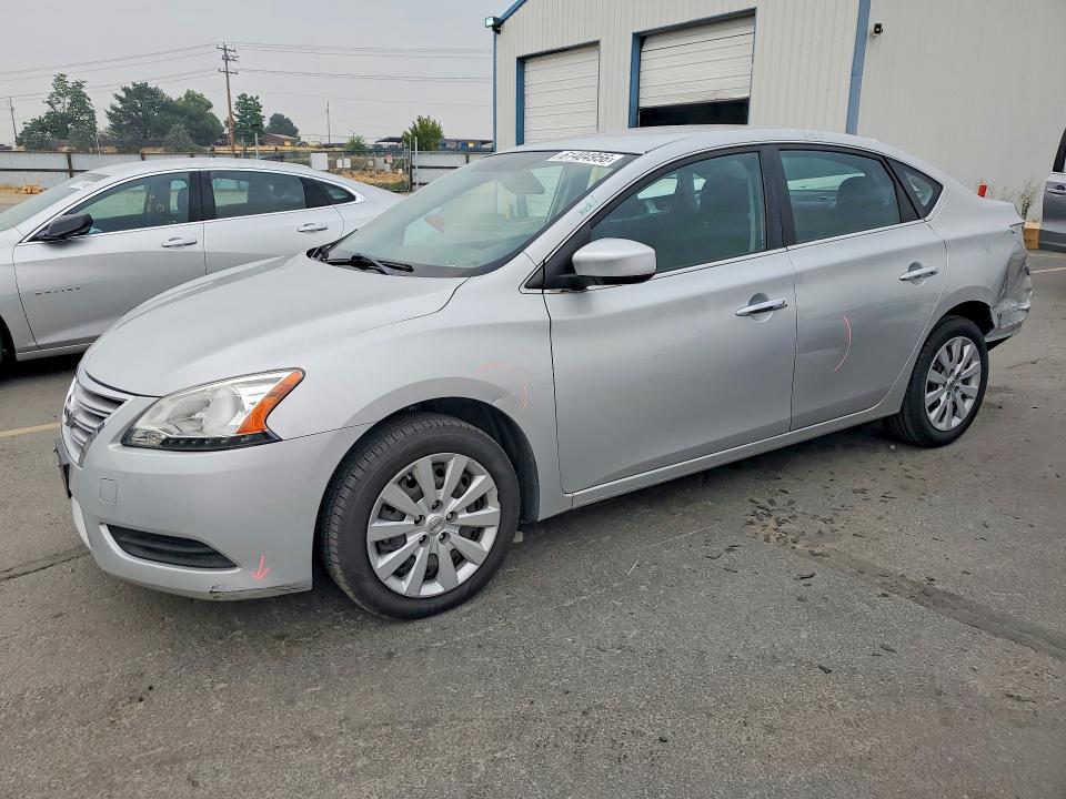 2014 Nissan Sentra მანქანა იყიდება აუქციონზე, vin: 1N4AB7AP8EN855743, აუქციონის ნომერი: 61404956