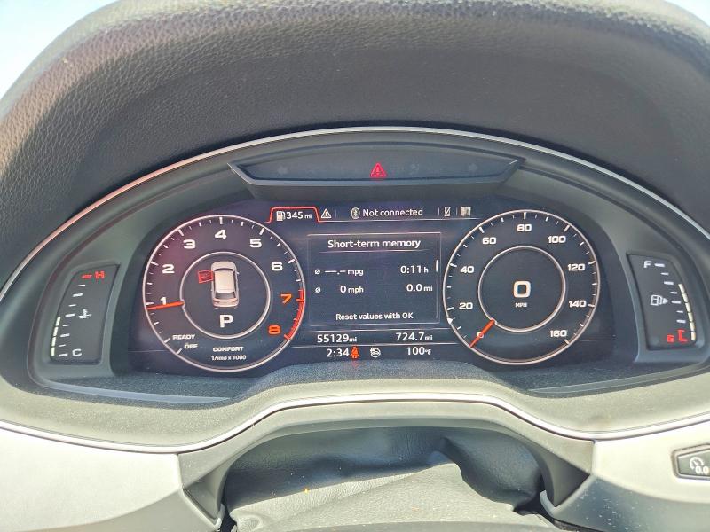 62901746 :رقم المزاد ، WA1LHAF79KD017191 vin ، 2019 Audi Q7 مزاد بيع
