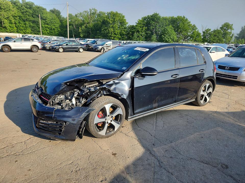 61748896 :رقم المزاد ، 3VW4T7AU5FM007323 vin ، 2015 Volkswagen Gti مزاد بيع