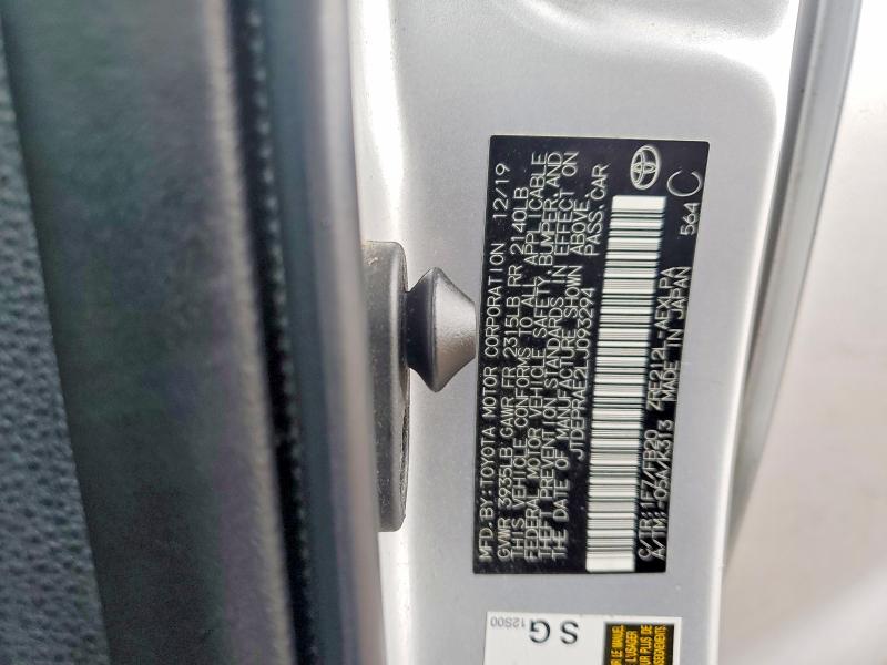 Продаж на аукціоні авто 2020 Toyota Corolla, vin: JTDEPRAE2LJ093294, номер лоту: 60707296