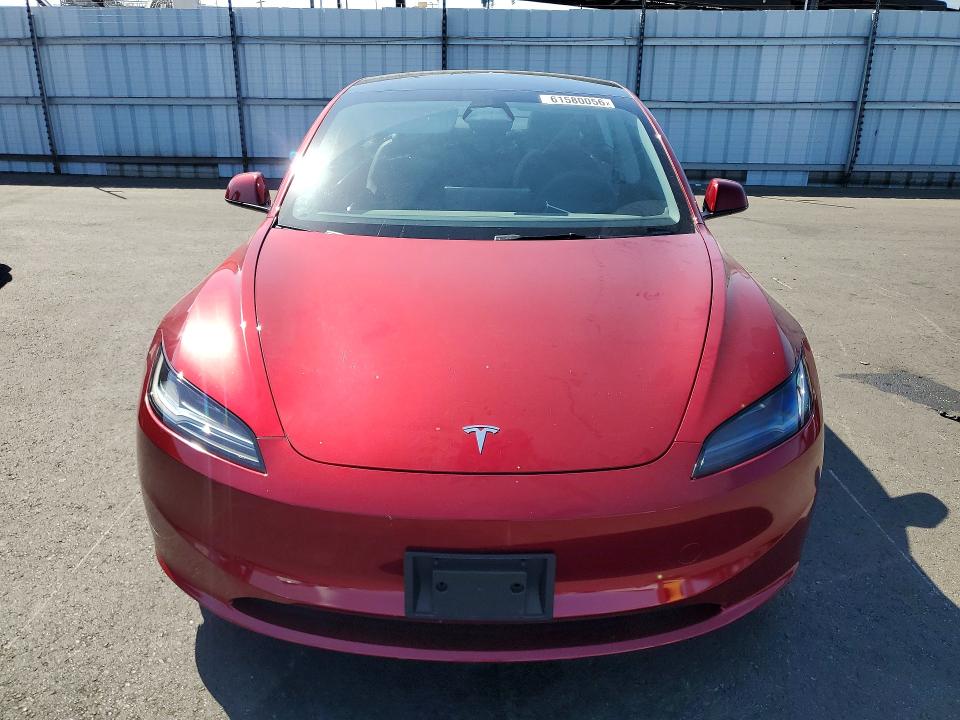 Aukcja sprzedaży 2024 Tesla Model 3, vin: 5YJ3E1EA5RF725095, numer aukcji: 61580056
