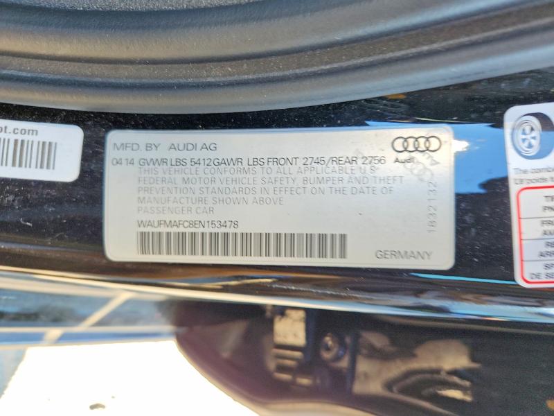Продаж на аукціоні авто 2014 Audi A6, vin: WAUFMAFC8EN153478, номер лоту: 58465626