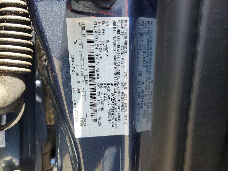 Aukcja sprzedaży 2018 Ford Focus, vin: 1FADP3M26JL266204, numer aukcji: 62004596