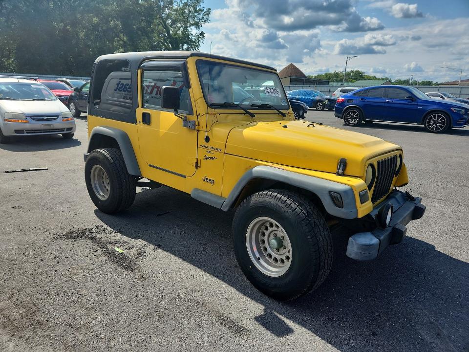 Aukcja sprzedaży 2000 Jeep Wrangler / Tj, vin: 1J4FA49S5YP715646, numer aukcji: 62872496