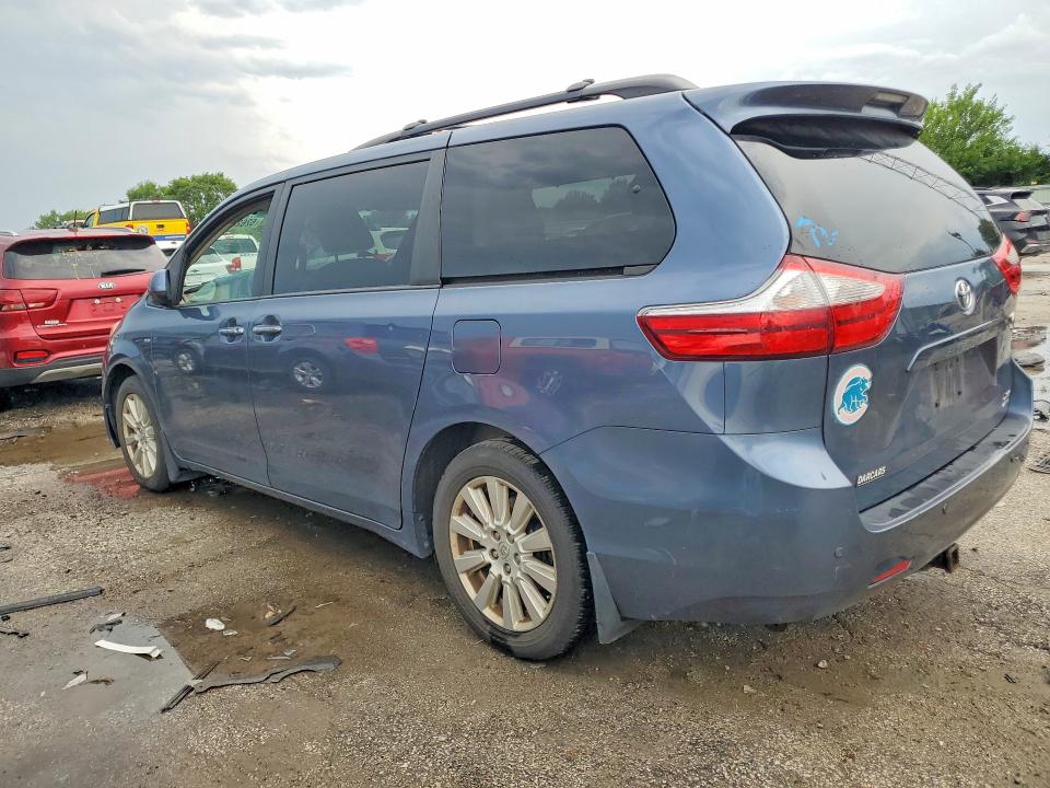 2017 Toyota Sienna მანქანა იყიდება აუქციონზე, vin: 5TDDZ3DC4HS180072, აუქციონის ნომერი: 62628416