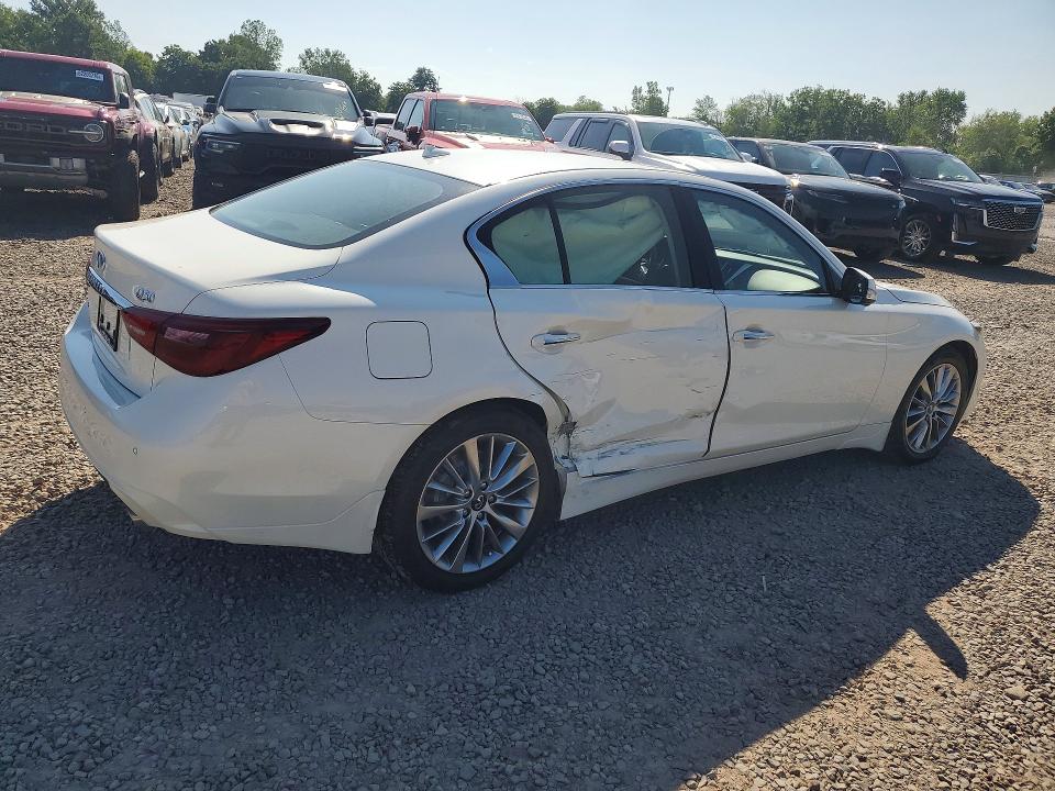 Продаж на аукціоні авто 2021 Infiniti Q50, vin: JN1EV7BR3MM750666, номер лоту: 62165596