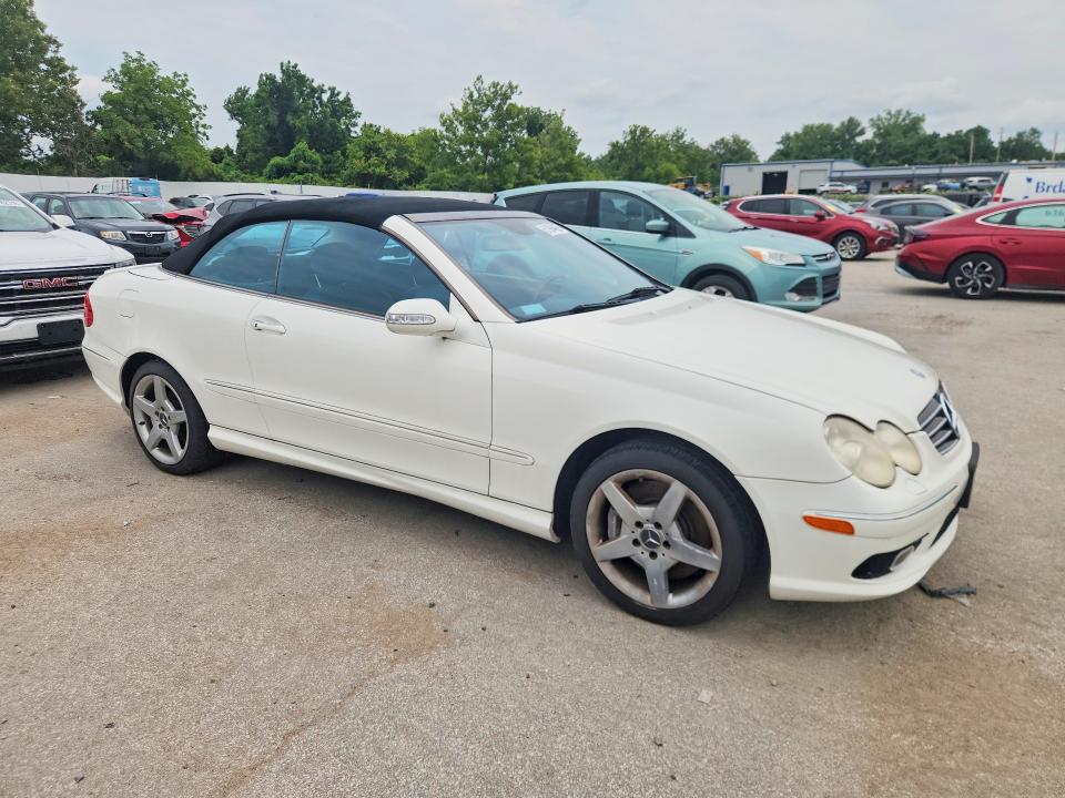 2005 Mercedes-benz Clk მანქანა იყიდება აუქციონზე, vin: WDBTK75G15T034801, აუქციონის ნომერი: 61994466