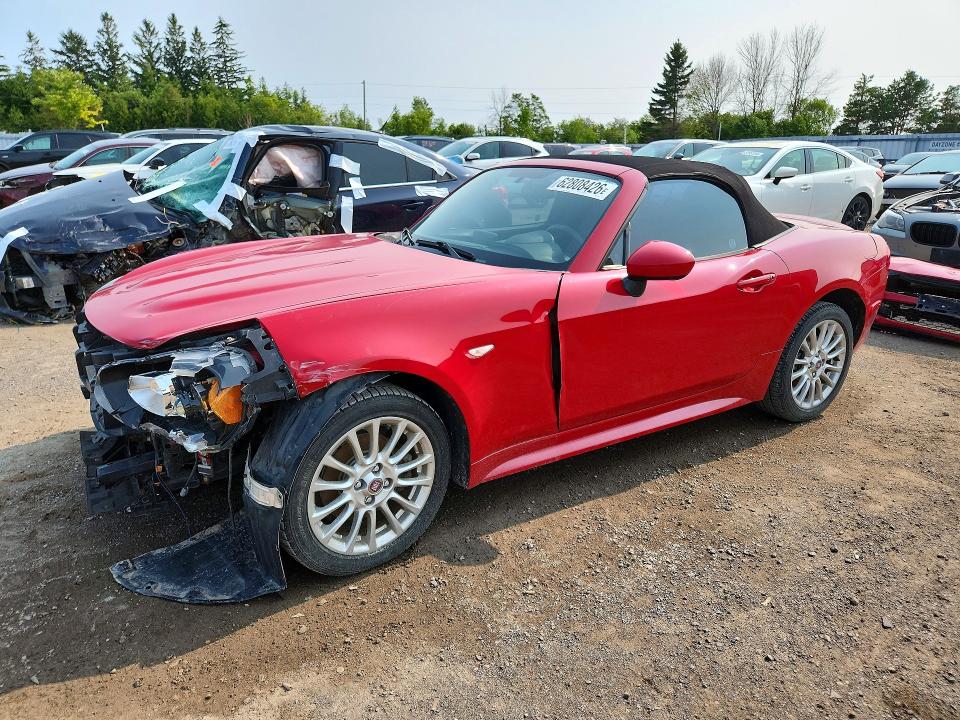 Aukcja sprzedaży 2017 Fiat 124 Spider, vin: JC1NFAEK0H0104873, numer aukcji: 62808426