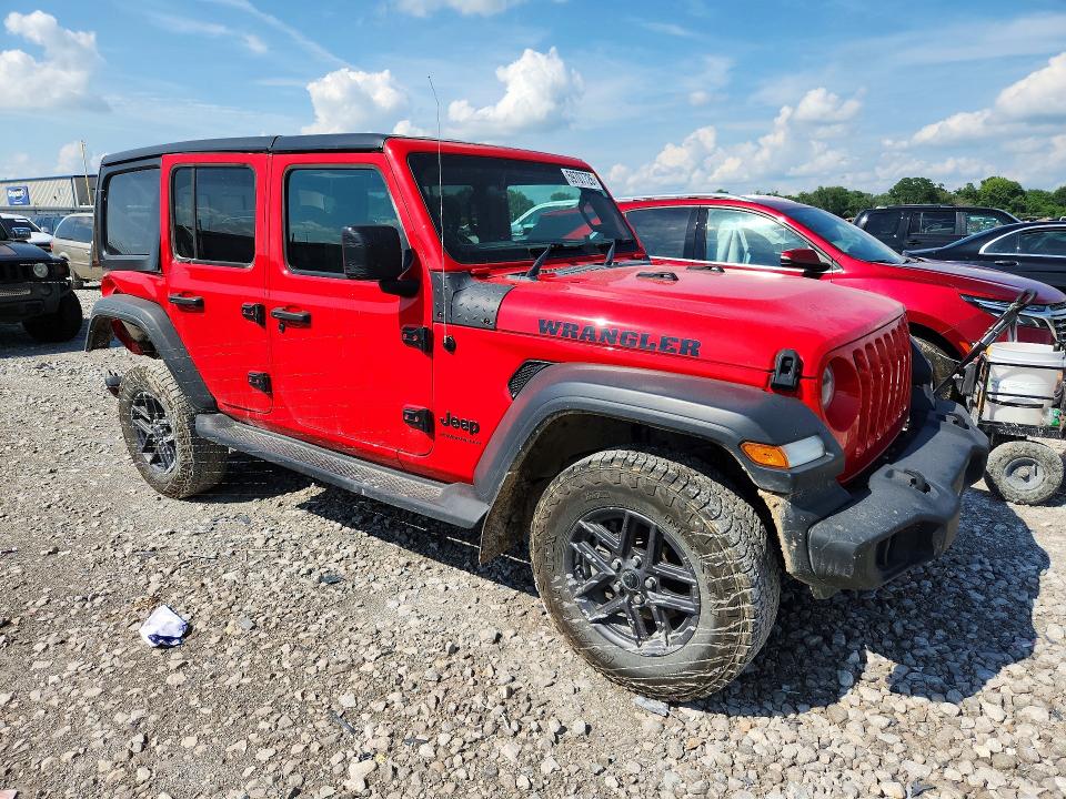 Продажа на аукционе авто 2023 Jeep Wrangler, vin: 1C4HJXKN7PW564771, номер лота: 59707726