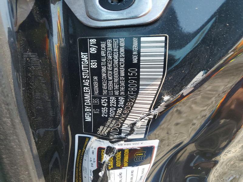 Продаж на аукціоні авто 2019 Mercedes-benz C, vin: WDDWK8DB2KF809150, номер лоту: 85617785