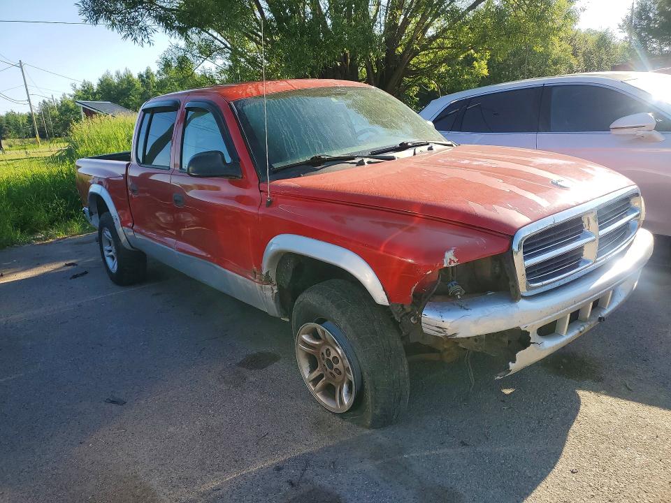 2004 Dodge Dakota მანქანა იყიდება აუქციონზე, vin: 1D7HG48NX4S628198, აუქციონის ნომერი: 56196176