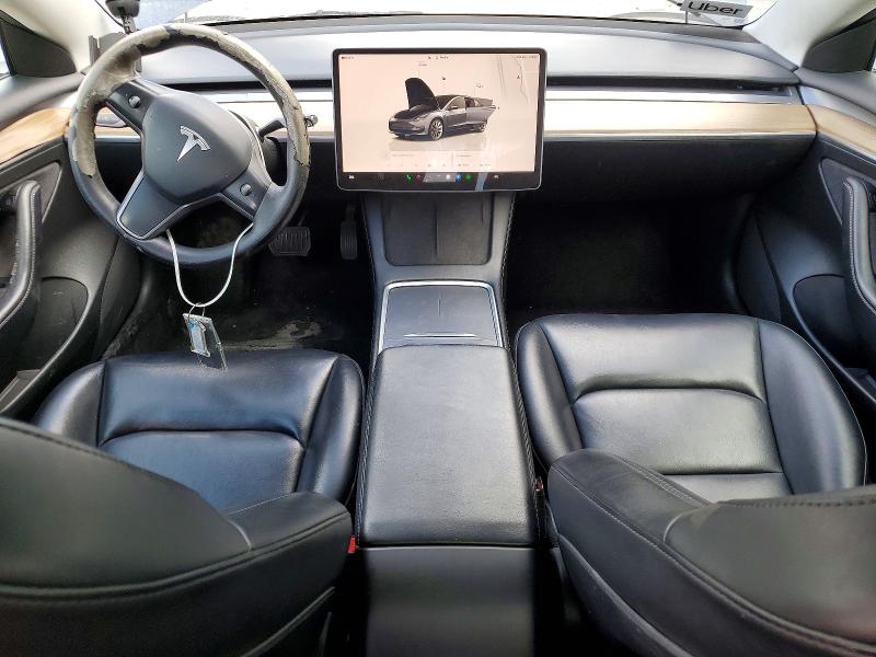 61361906 :رقم المزاد ، 5YJ3E1EA7NF372482 vin ، 2022 Tesla Model 3 مزاد بيع
