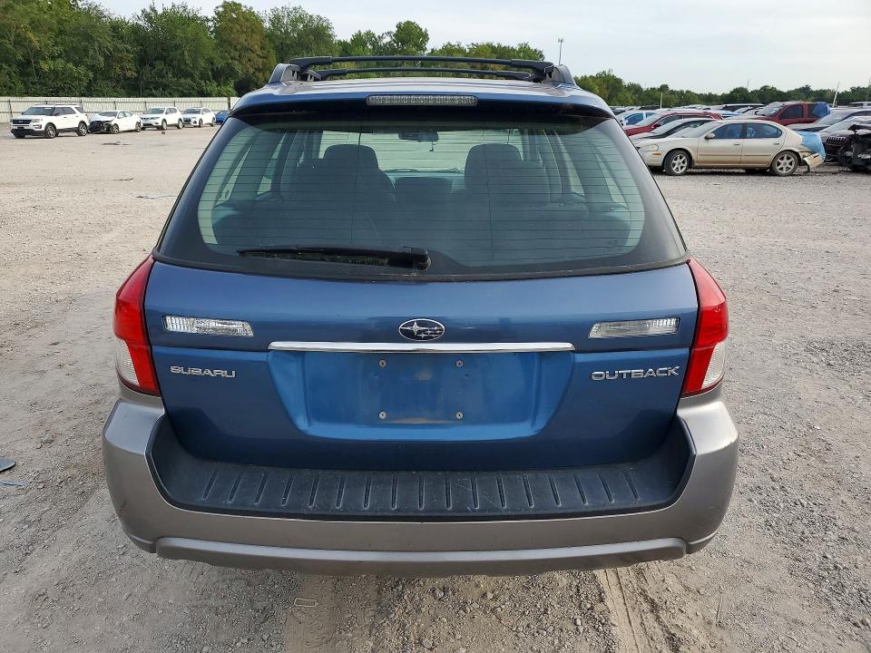 85977795 :رقم المزاد ، 4S4BP60C386344802 vin ، 2008 Subaru Outback مزاد بيع