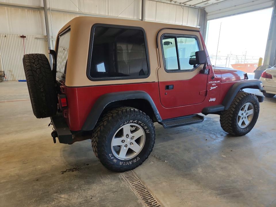 1999 Jeep Wrangler / Tj მანქანა იყიდება აუქციონზე, vin: 1J4FY19S1XP431293, აუქციონის ნომერი: 61352266