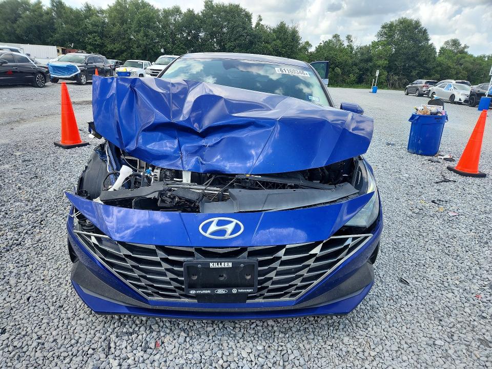Продажа на аукционе авто 2021 Hyundai Elantra, vin: 5NPLP4AG6MH027143, номер лота: 61169346