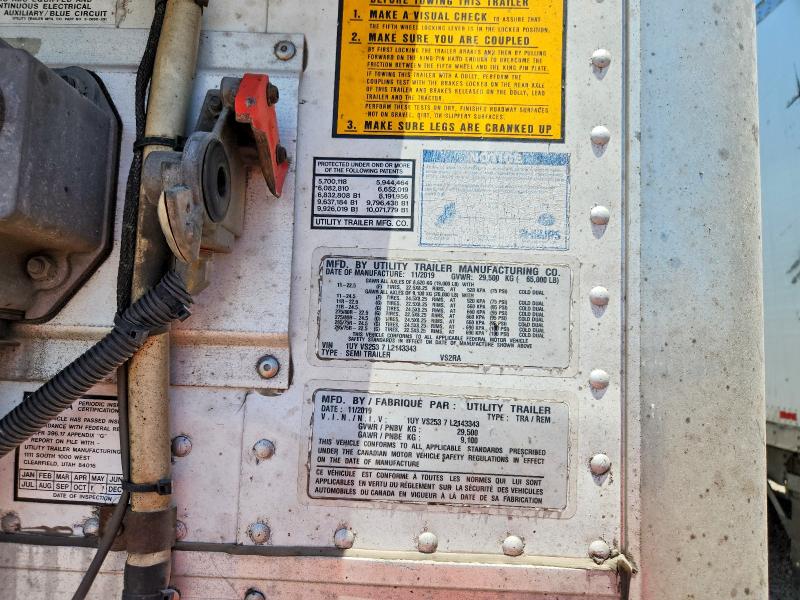 Auction sale of the 2020 Utility Trailer Trailer, vin: 1UYVS2537L2143343, lot number: 59665366