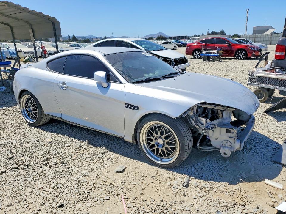 2008 Hyundai Tiburon მანქანა იყიდება აუქციონზე, vin: KMHHM66D68U275263, აუქციონის ნომერი: 60973136