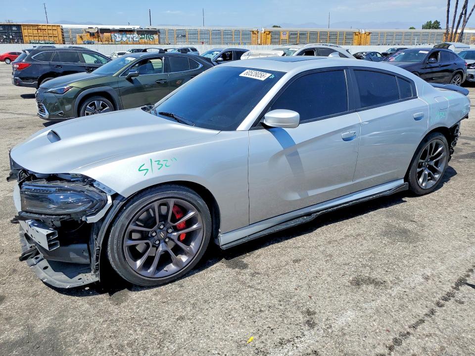 60528056 :رقم المزاد ، 2C3CDXGJ8NH170090 vin ، 2022 Dodge Charger مزاد بيع