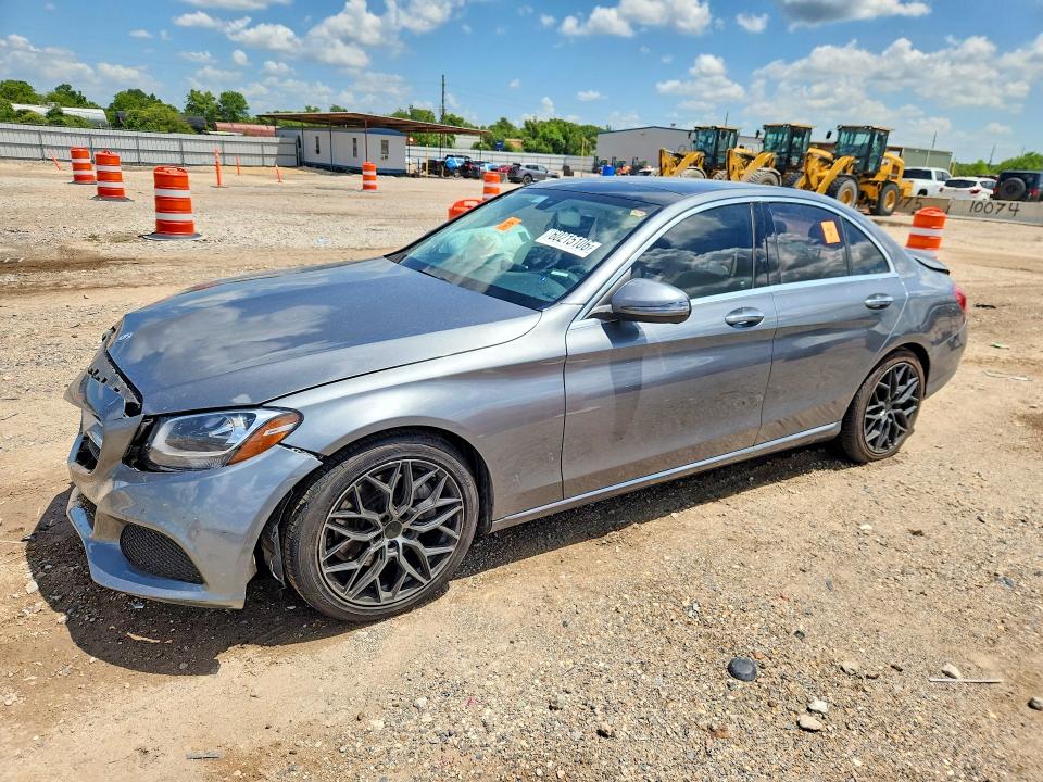 2017 Mercedes-benz C მანქანა იყიდება აუქციონზე, vin: 55SWF4JB2HU222244, აუქციონის ნომერი: 60215106