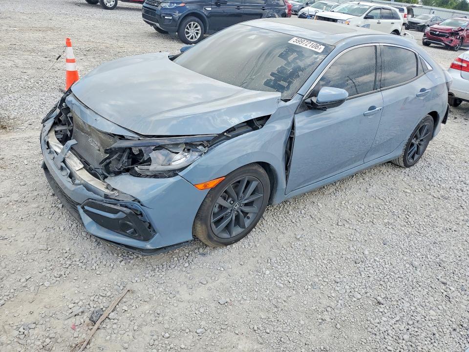 Продаж на аукціоні авто 2021 Honda Civic, vin: SHHFK7H6XMU218295, номер лоту: 59972106