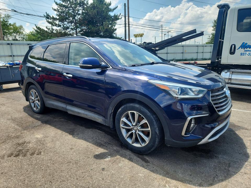 61464786 :رقم المزاد ، KM8SNDHF8JU290777 vin ، 2018 Hyundai Santa Fe مزاد بيع