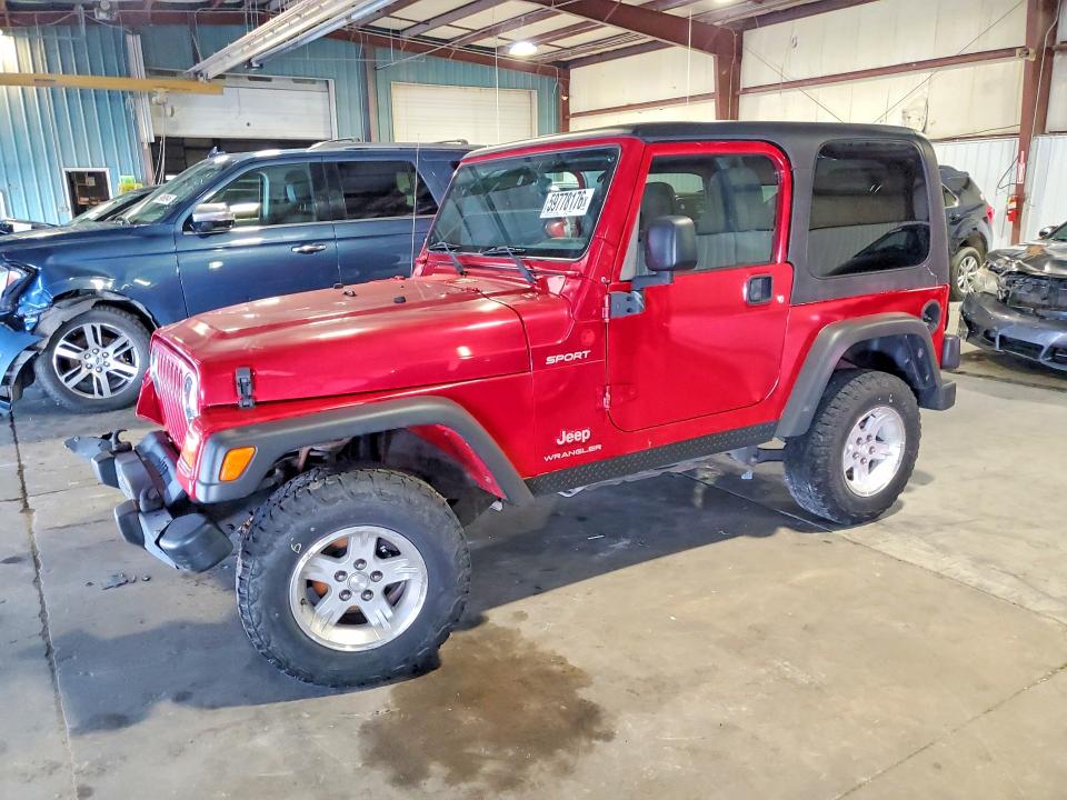 Продажа на аукционе авто 2004 Jeep Wrangler / Tj, vin: 1J4FA49S44P743691, номер лота: 59778176