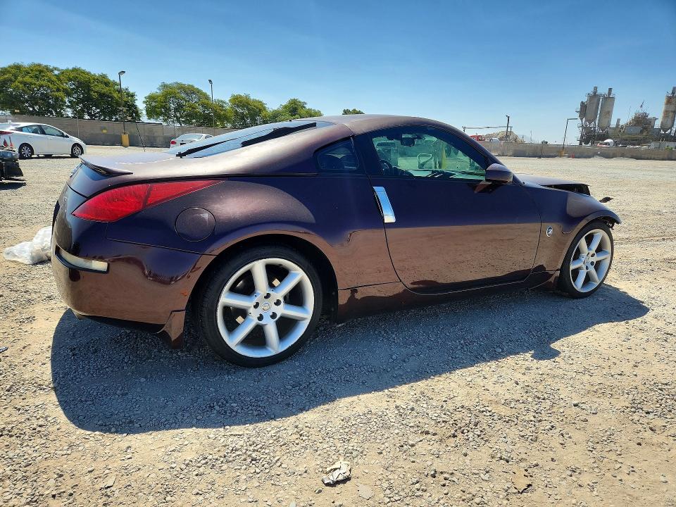 Aukcja sprzedaży 2003 Nissan 350z, vin: JN1AZ34D23T112250, numer aukcji: 60008476