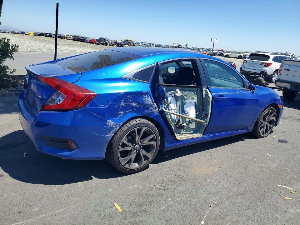 Продажа на аукционе авто 2019 Honda Civic, vin: 2HGFC2F81KH586265, номер лота: 60443826