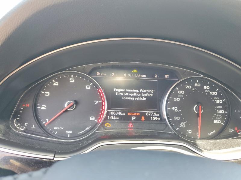 2018 Audi Q7 მანქანა იყიდება აუქციონზე, vin: WA1AAAF73JD012823, აუქციონის ნომერი: 62028386
