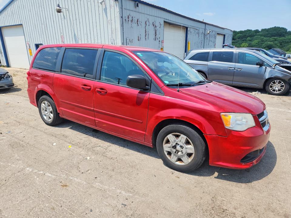 61012356 :رقم المزاد ، 2C4RDGBG5CR266025 vin ، 2012 Dodge Grand Caravan مزاد بيع