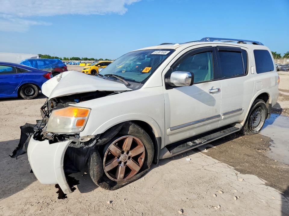 61387446 :رقم المزاد ، 5N1BA0NF7AN614580 vin ، 2010 Nissan Armada مزاد بيع