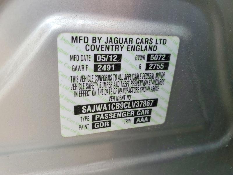 Продаж на аукціоні авто 2012 Jaguar Xj, vin: SAJWA1CB9CLV37867, номер лоту: 61783246