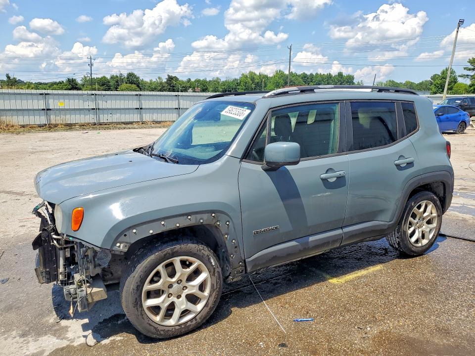 2018 Jeep Renegade მანქანა იყიდება აუქციონზე, vin: ZACCJABB7JPH70724, აუქციონის ნომერი: 59625506