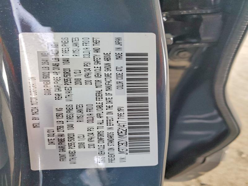 Aukcja sprzedaży 2021 Mazda Cx-9, vin: JM3TCBDYXM0521417, numer aukcji: 60043776