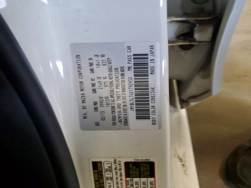 59698336 :رقم المزاد ، JM1BL1L74D1792930 vin ، 2013 Mazda 3 مزاد بيع