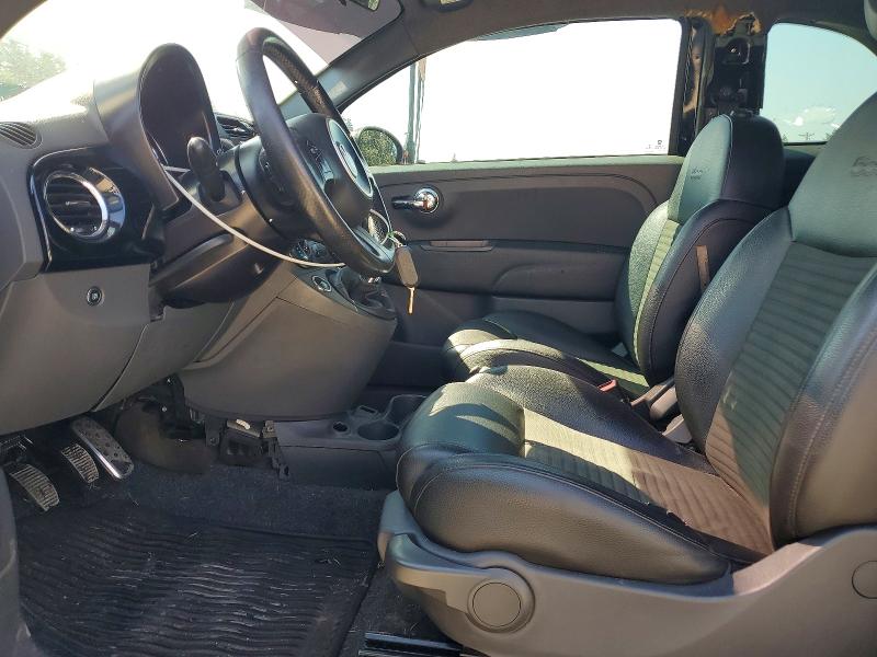 61984436 :رقم المزاد ، 3C3CFFBR7FT500375 vin ، 2015 Fiat 500 مزاد بيع