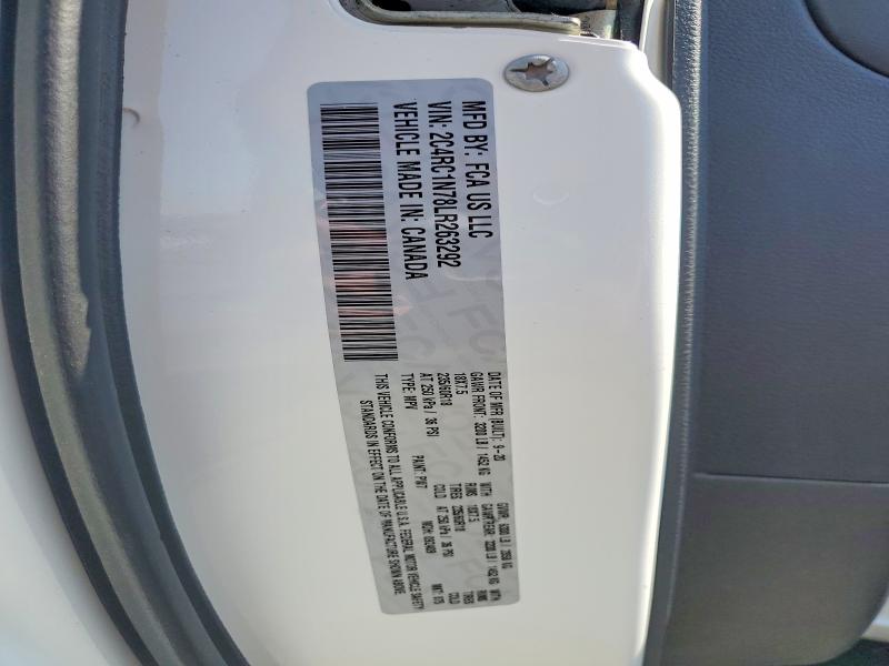 62974616 :رقم المزاد ، 2C4RC1N78LR263292 vin ، 2020 Chrysler Pacifica مزاد بيع