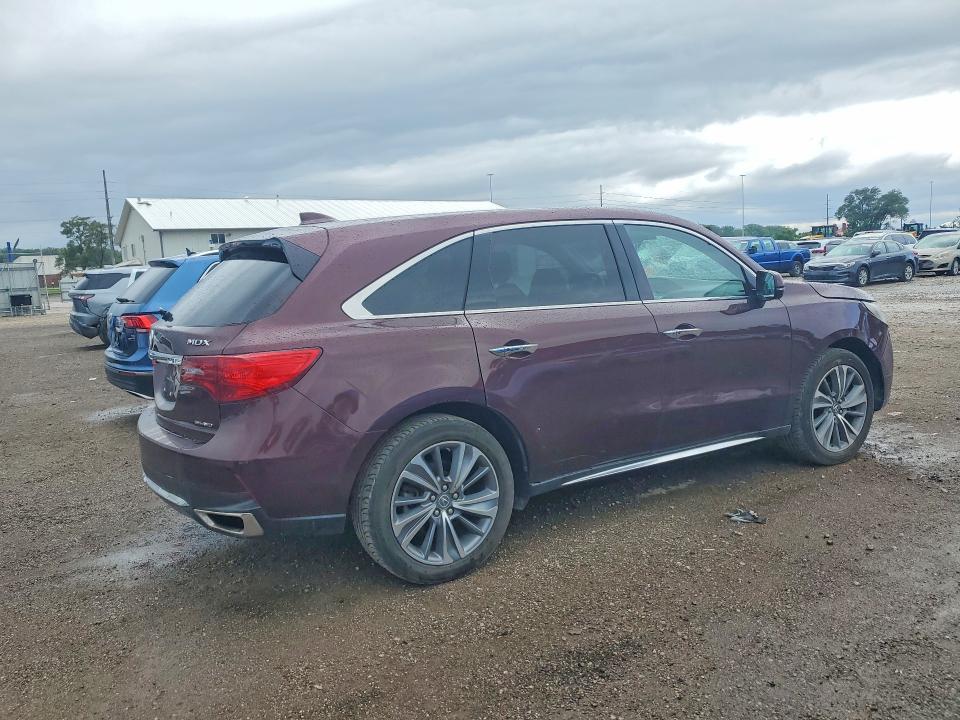 63130126 :رقم المزاد ، 5FRYD4H53HB006076 vin ، 2017 Acura Mdx مزاد بيع