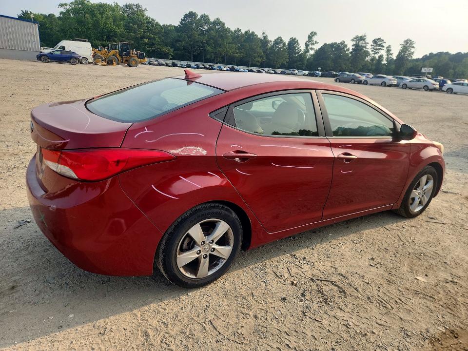 2012 Hyundai Elantra მანქანა იყიდება აუქციონზე, vin: KMHDH4AE2CU429239, აუქციონის ნომერი: 61043456