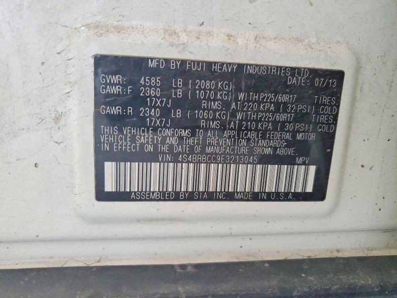 Продажа на аукционе авто 2014 Subaru Outback, vin: 4S4BRBCC9E3213045, номер лота: 59146336