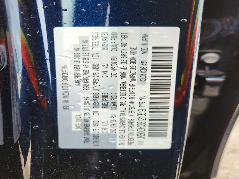 60312566 :رقم المزاد ، JM3KKDHC8S1210519 vin ، 2025 Mazda Cx-90 مزاد بيع