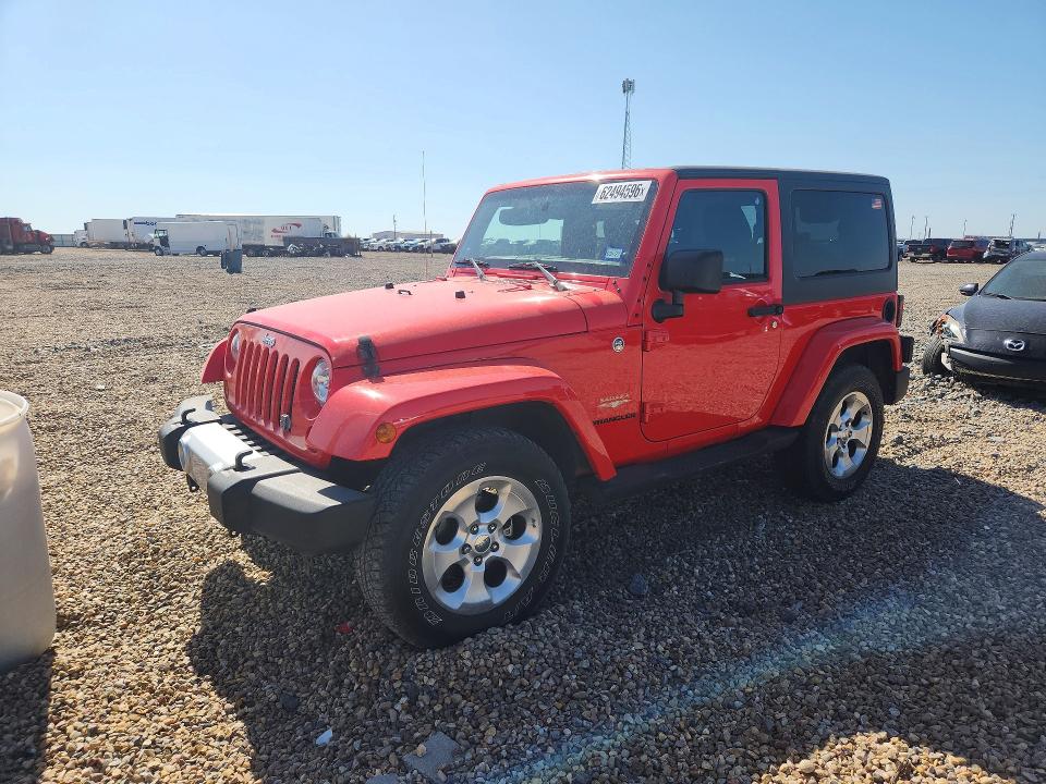 Auction sale of the 2013 Jeep Wrangler, vin: 1C4GJWBG0DL551736, lot number: 62494596